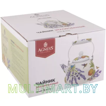 Чайник без свистка Agness Веселые друзья 934-387 картинка 2